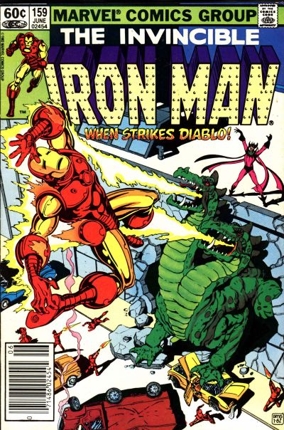 Iron Man (1968 series) #159 cover