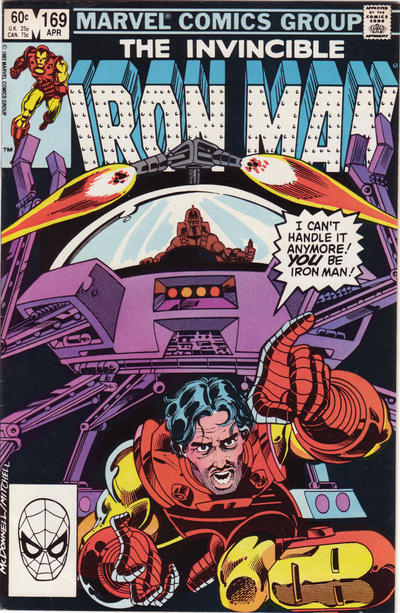 Iron Man (1968 series) #169 cover