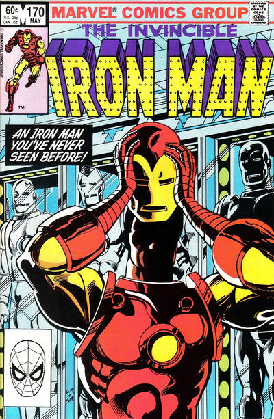 Iron Man (1968 series) #170 cover