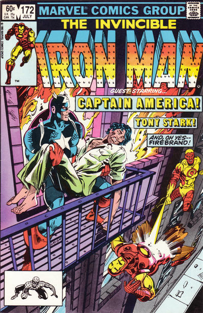 Iron Man (1968 series) #172 cover