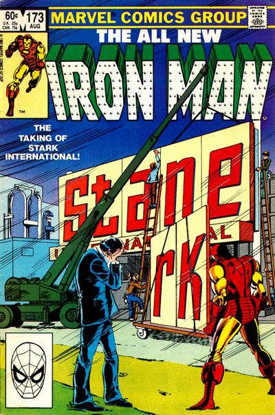 Iron Man (1968 series) #173 cover