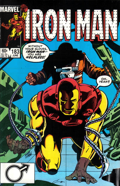 Iron Man (1968 series) #183 cover