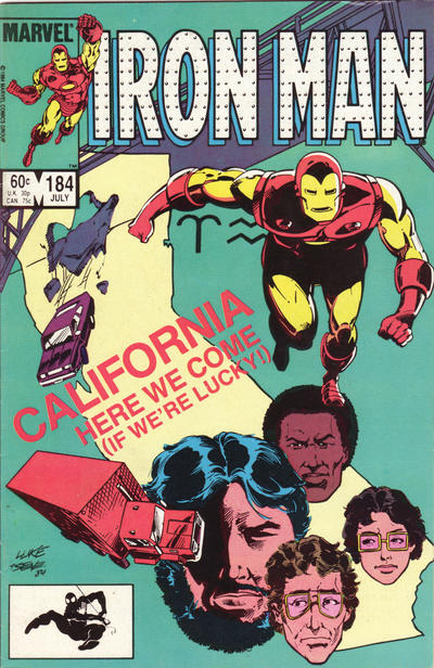 Iron Man (1968 series) #184 cover