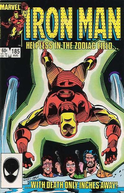 Iron Man (1968 series) #185 cover