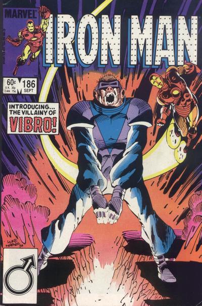 Iron Man (1968 series) #186 cover