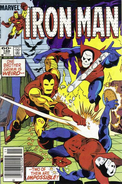 Iron Man (1968 series) #188 cover