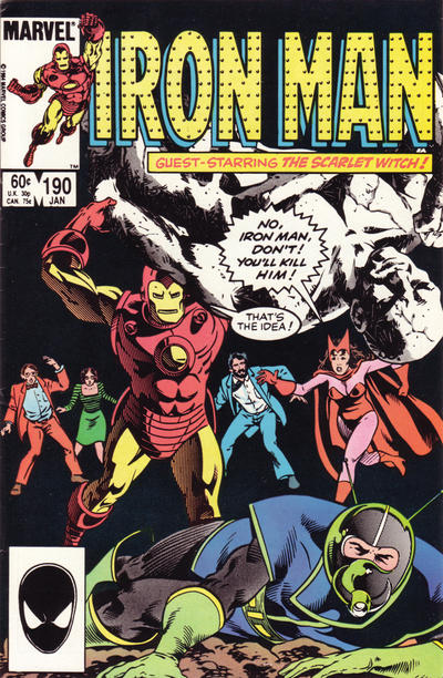 Iron Man (1968 series) #190 cover