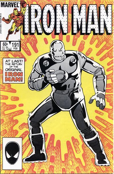 Iron Man (1968 series) #191 cover