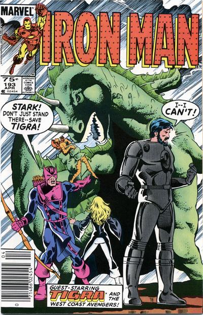 Iron Man (1968 series) #193 cover