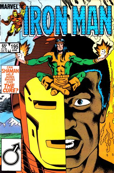 Iron Man (1968 series) #195 cover