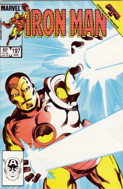 Iron Man (1968 series) #197 cover