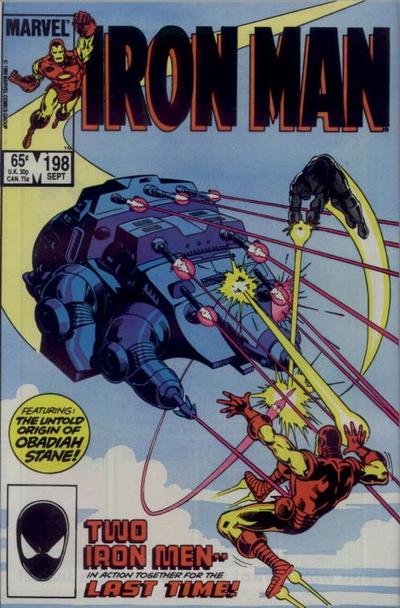 Iron Man (1968 series) #198 cover