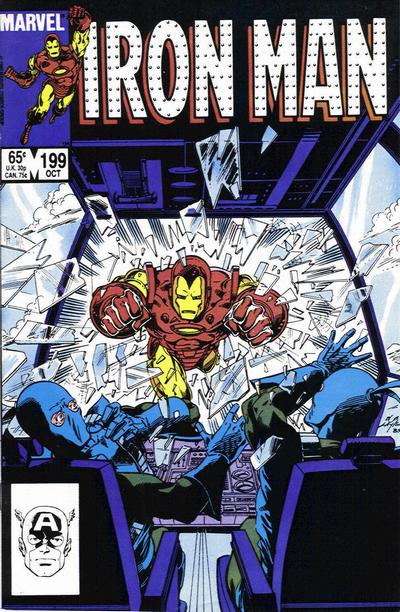 Iron Man (1968 series) #199 cover
