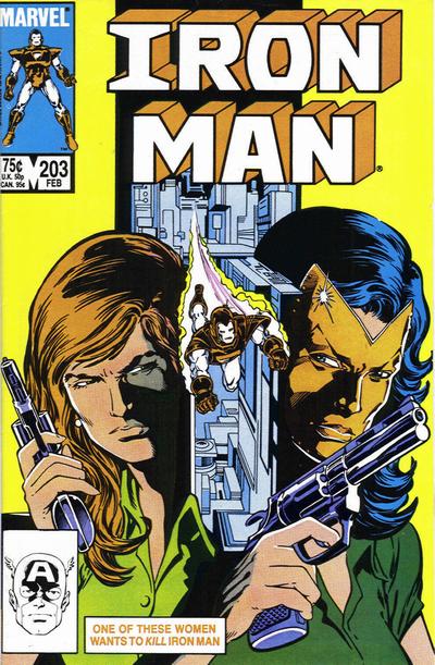 Iron Man (1968 series) #203 cover