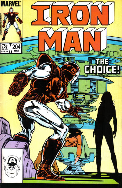 Iron Man (1968 series) #204 cover