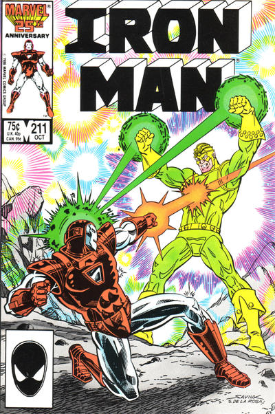 Iron Man (1968 series) #211 cover