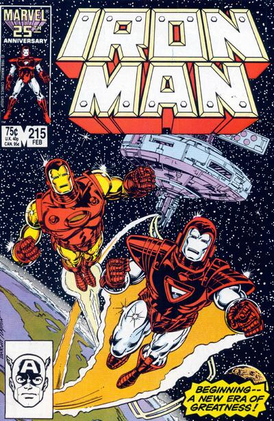 Iron Man (1968 series) #215 cover