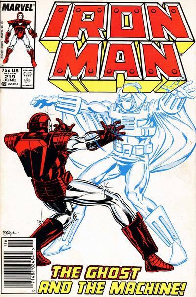 Iron Man (1968 series) #219 cover
