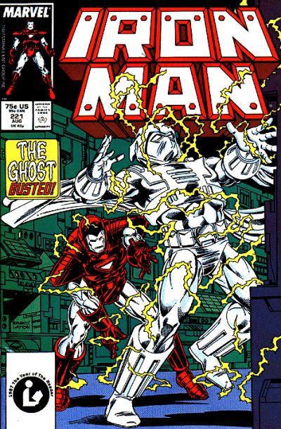 Iron Man (1968 series) #221 cover
