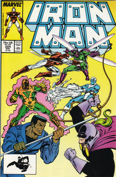 Iron Man (1968 series) #224 cover