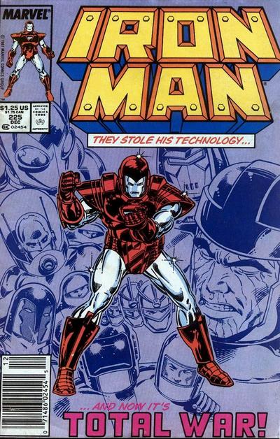 Iron Man (1968 series) #225 cover