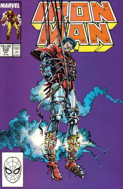 Iron Man (1968 series) #232 cover