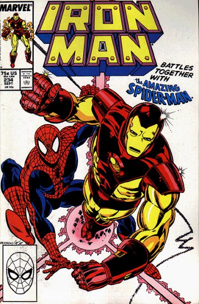 Iron Man (1968 series) #234 cover