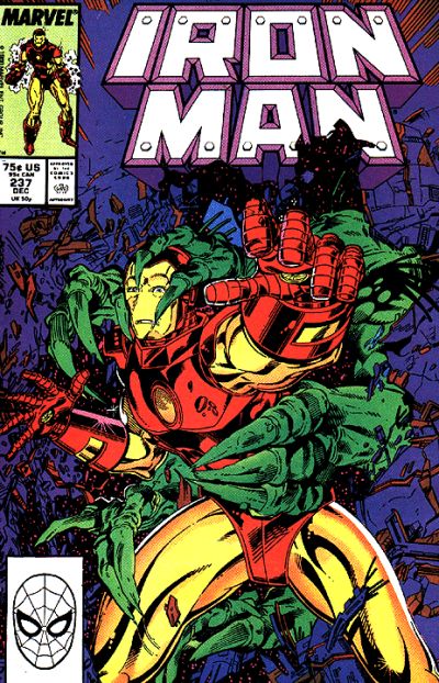 Iron Man (1968 series) #237 cover