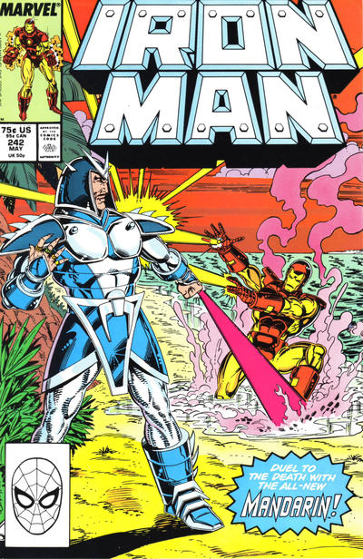 Iron Man (1968 series) #242 cover