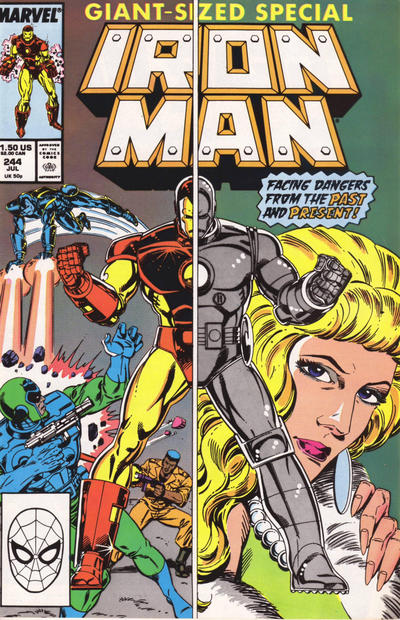 Iron Man (1968 series) #244 cover