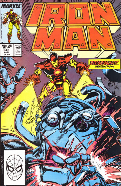Iron Man (1968 series) #245 cover