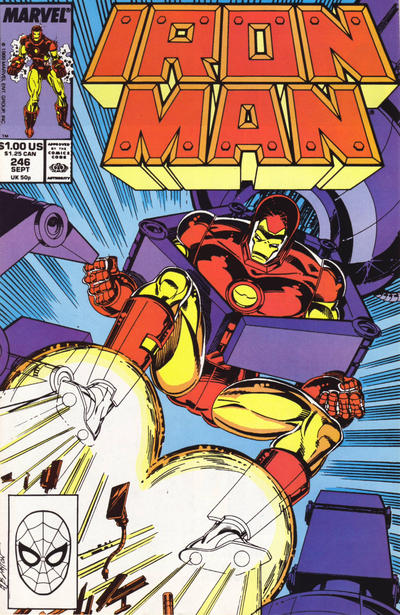Iron Man (1968 series) #246 cover