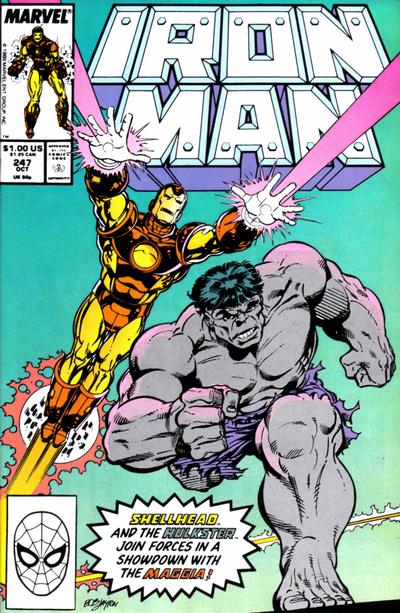 Iron Man (1968 series) #247 cover