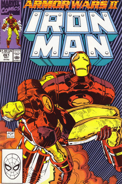 Iron Man (1968 series) #261 cover