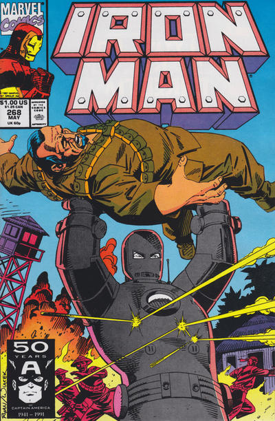 Iron Man (1968 series) #268 cover