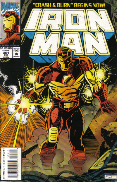 Iron Man (1968 series) #301 cover