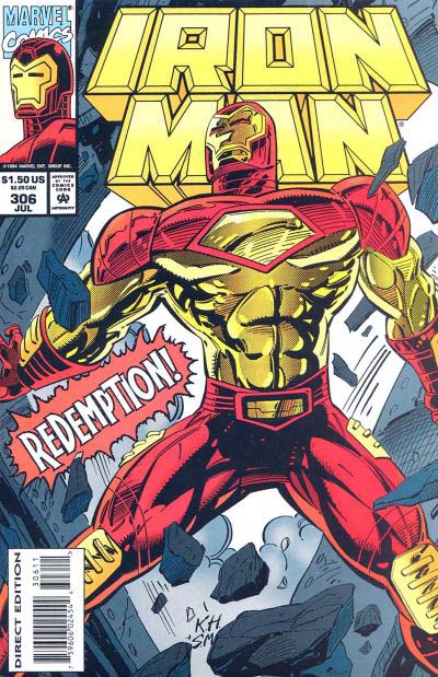 Iron Man (1968 series) #306 cover