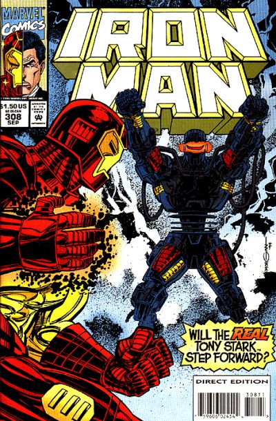 Iron Man (1968 series) #308 cover