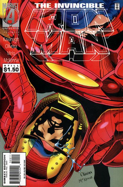 Iron Man (1968 series) #320 cover