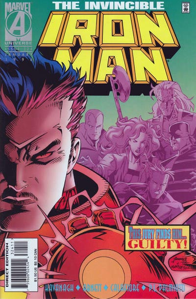 Iron Man (1968 series) #324 cover