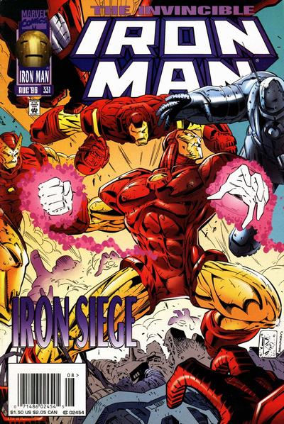 Iron Man (1968 series) #331 cover
