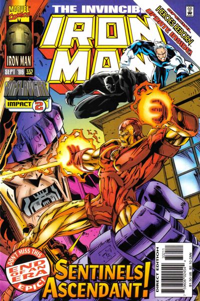 Iron Man (1968 series) #332 cover
