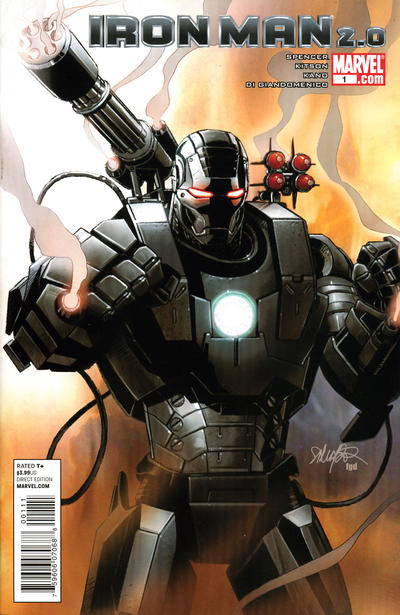 Iron Man 2.0 #1 cover
