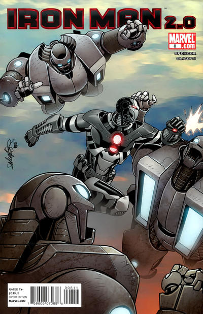 Iron Man 2.0 #8 cover