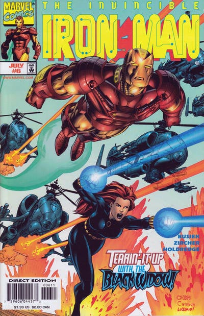 Invincible Iron Man (1998 series) #6 cover
