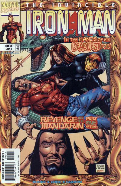 Invincible Iron Man (1998 series) #9 cover
