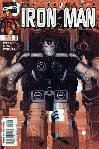 Invincible Iron Man (1998 series) #20 cover