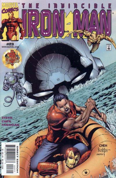 Invincible Iron Man (1998 series) #23 cover