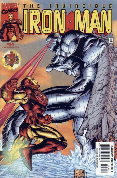 Invincible Iron Man (1998 series) #24 cover