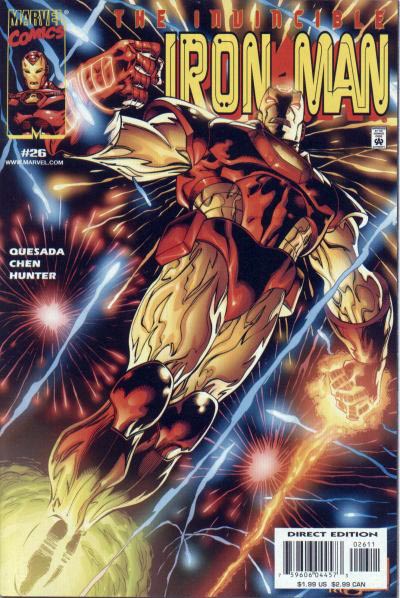Invincible Iron Man (1998 series) #26 cover